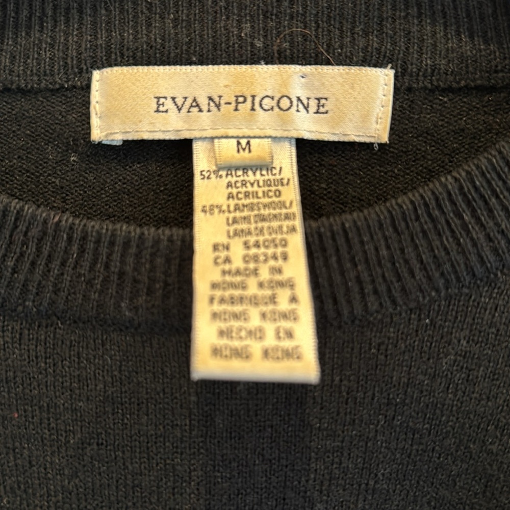 Basic Black Sweater - image 2